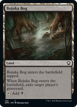 Bojuka Bog 199 card from Commander: Dominaria United