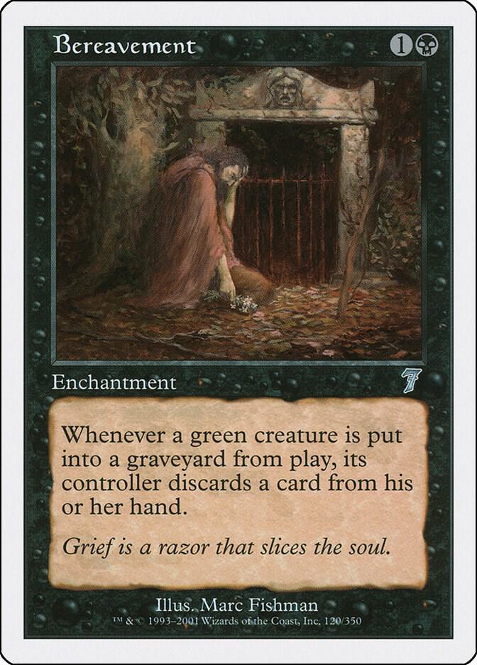 Bereavement 120 card from 7th Edition