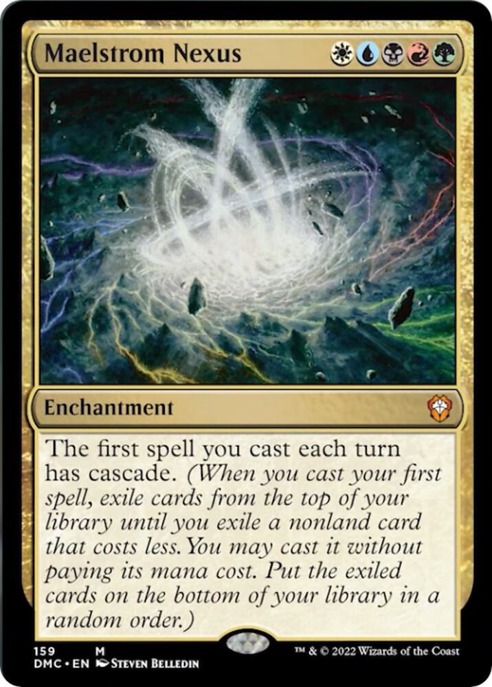 Maelstrom Nexus 159 card from Commander: Dominaria United