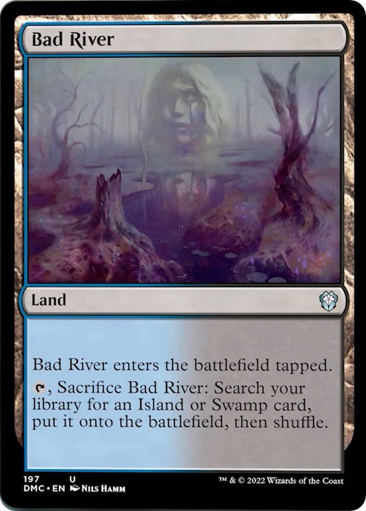 Bad River 197 card from Commander: Dominaria United