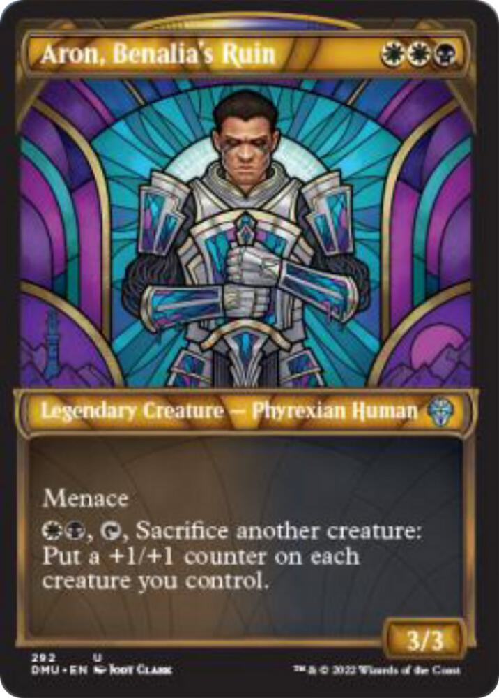 Aron, Benalia's Ruin (Showcase) 292 card from Dominaria United