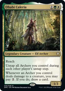 Ohabi Caleria 36 card from Commander: Dominaria United