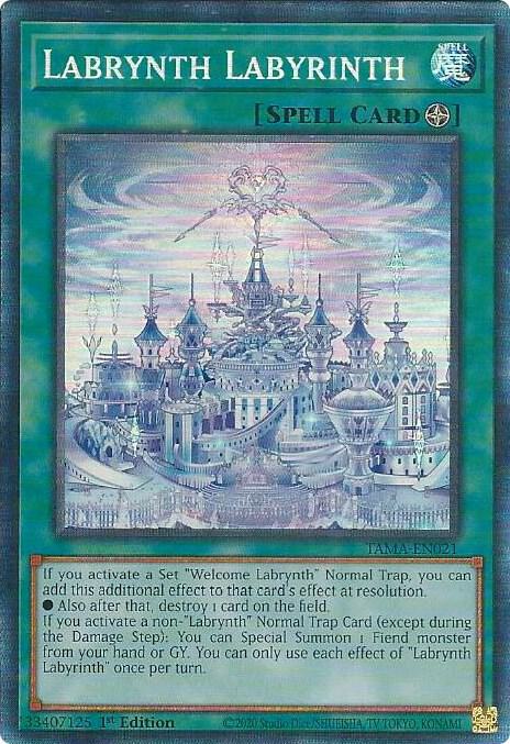 Labrynth Labyrinth (CR) TAMA-EN021 card from Tactical Masters