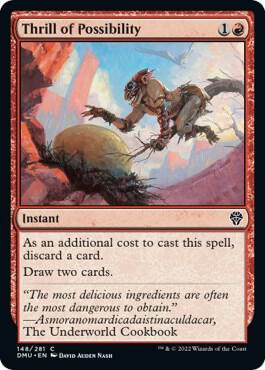 Thrill of Possibility 148 card from Dominaria United