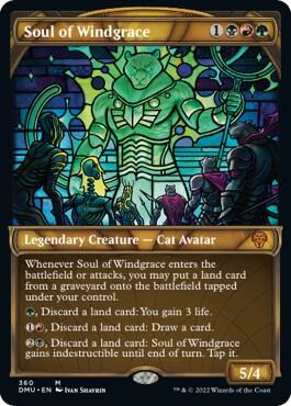 Soul of Windgrace (Textured Foil) 360 card from Dominaria United