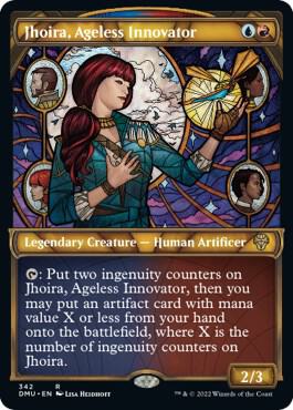 Jhoira, Ageless Innovator (Textured Foil) 342 card from Dominaria United