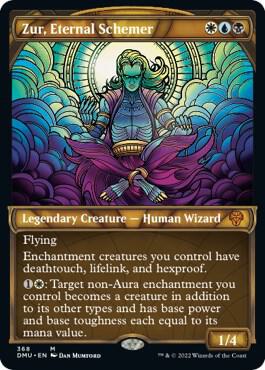 Zur, Eternal Schemer (Textured Foil) 368 card from Dominaria United
