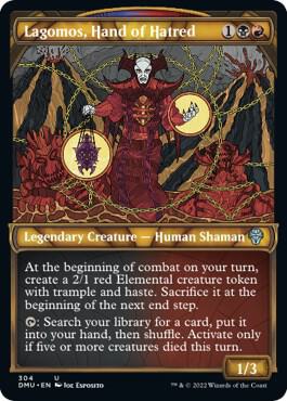Lagomos, Hand of Hatred (Showcase) 304 card from Dominaria United
