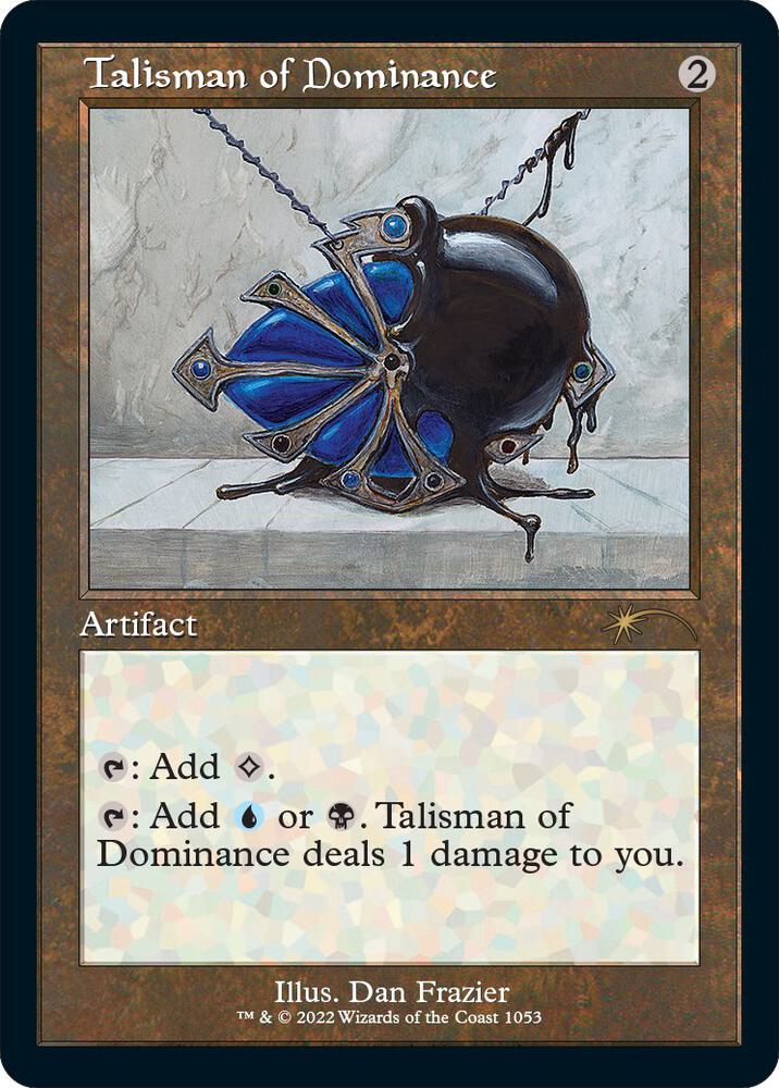 Talisman of Dominance (Retro Frame) 1053 card from Secret Lair Drop Series