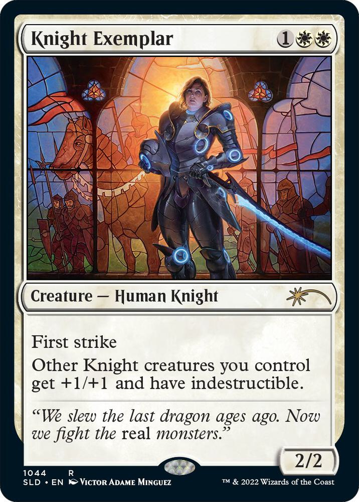 Knight Exemplar 1044 card from Secret Lair Drop Series