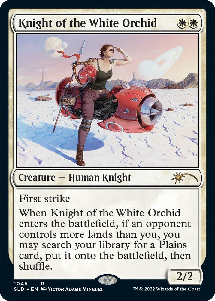 Knight of the White Orchid 1045 card from Secret Lair Drop Series
