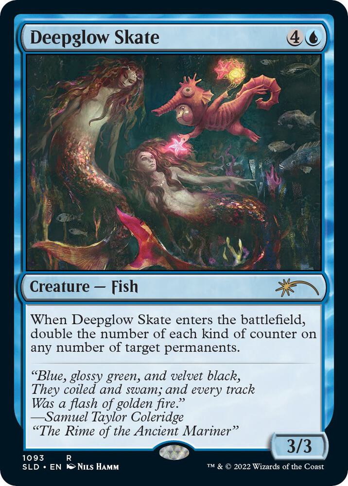 Deepglow Skate 1093 card from Secret Lair Drop Series