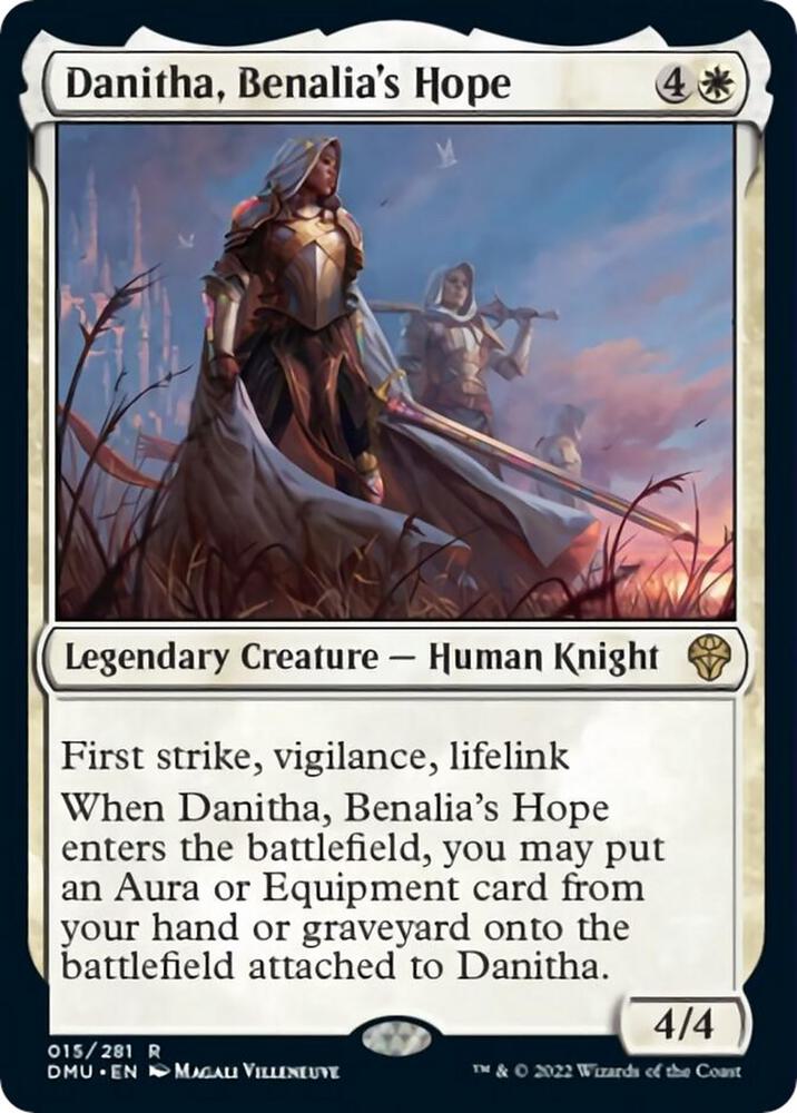 Danitha, Benalia's Hope 15 card from Dominaria United