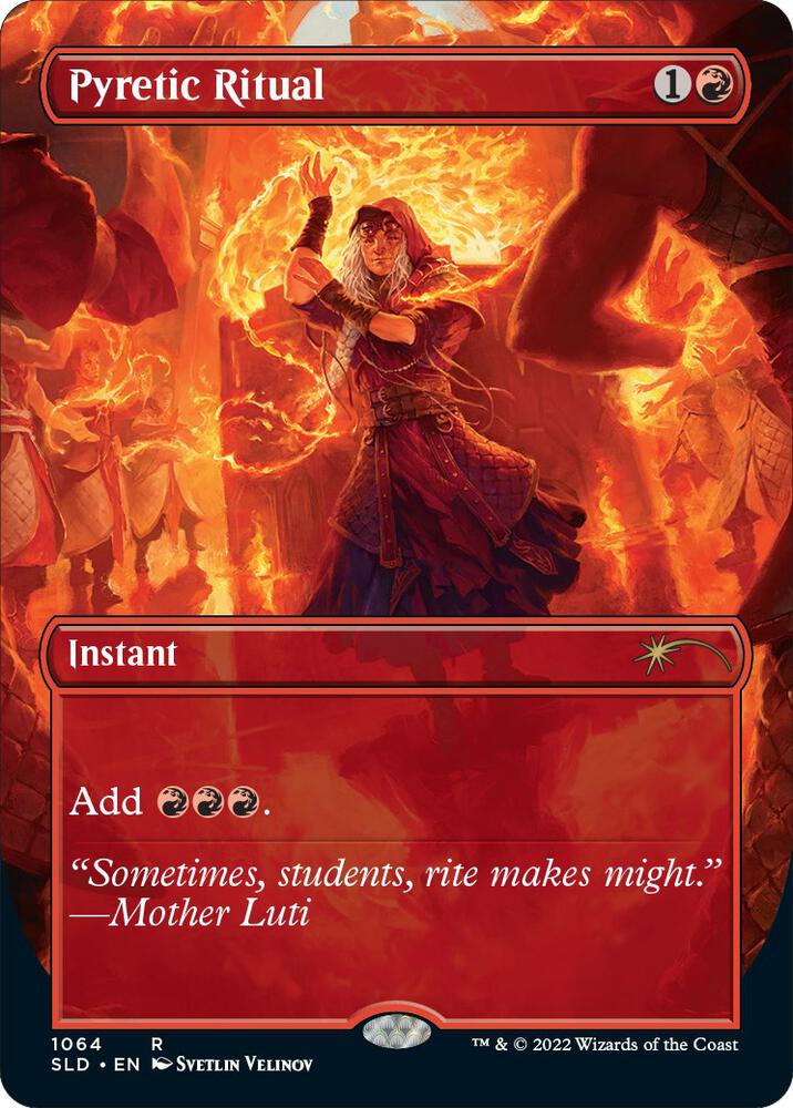 Pyretic Ritual 1064 card from Secret Lair Drop Series