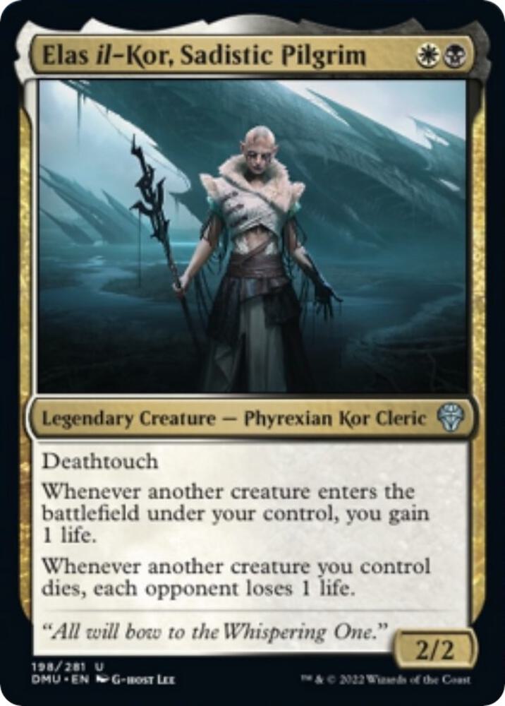 Elas il-Kor, Sadistic Pilgrim 198 card from Dominaria United