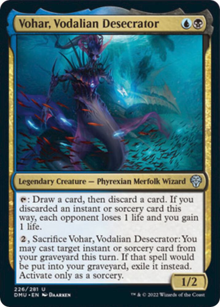Vohar, Vodalian Desecrator 226 card from Dominaria United