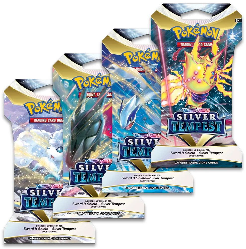 Silver Tempest Sleeved Booster Pack Art Bundle [Set of 4] card from SWSH12: Silver Tempest
