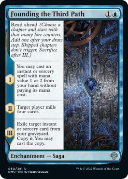 Founding the Third Path 50 card from Dominaria United