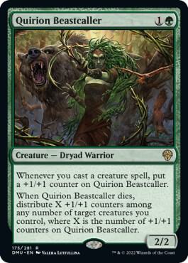 Quirion Beastcaller 175 card from Dominaria United