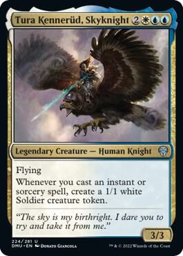 Tura Kennerud, Skyknight 224 card from Dominaria United