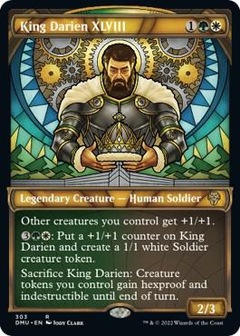 King Darien XLVIII (Showcase) 303 card from Dominaria United