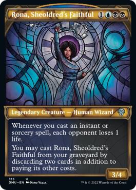 Rona, Sheoldred's Faithful (Showcase) 315 card from Dominaria United