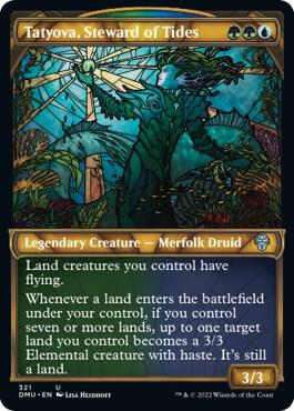 Tatyova, Steward of Tides (Showcase) 321 card from Dominaria United
