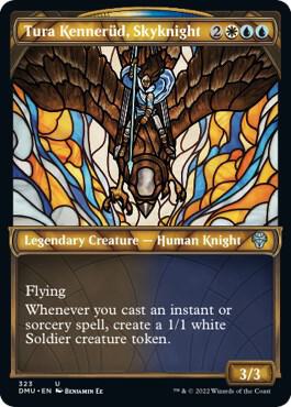 Tura Kennerud, Skyknight (Showcase) 323 card from Dominaria United