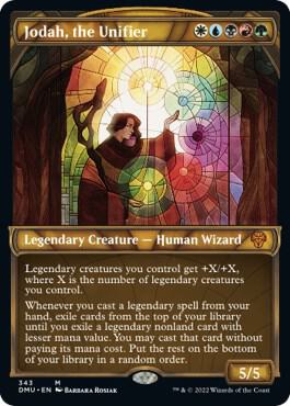 Jodah, the Unifier (Textured Foil) 343 card from Dominaria United