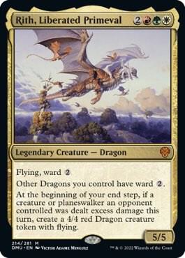 Rith, Liberated Primeval 214 card from Dominaria United
