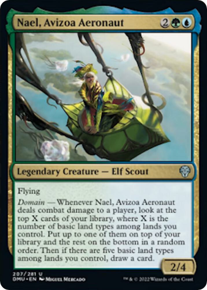 Nael, Avizoa Aeronaut 207 card from Dominaria United