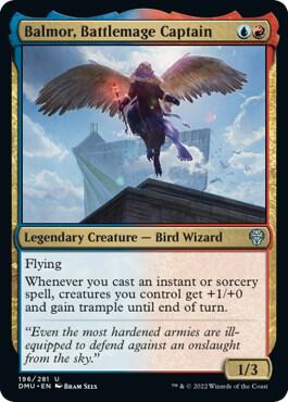 Balmor, Battlemage Captain 196 card from Dominaria United