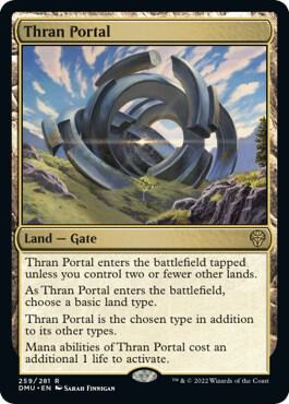 Thran Portal 259 card from Dominaria United