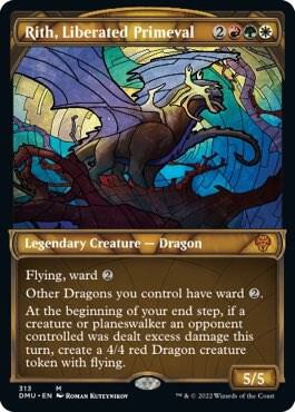 Rith, Liberated Primeval (Showcase) 313 card from Dominaria United