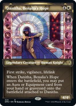 Danitha, Benalia's Hope (Textured Foil) 328 card from Dominaria United