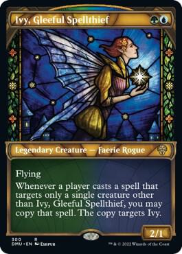 Ivy, Gleeful Spellthief (Showcase) 300 card from Dominaria United