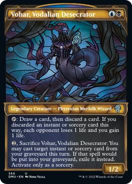 Vohar, Vodalian Desecrator (Textured Foil) 366 card from Dominaria United