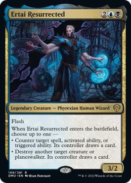 Ertai Resurrected 199 card from Dominaria United