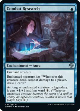 Combat Research 44 card from Dominaria United
