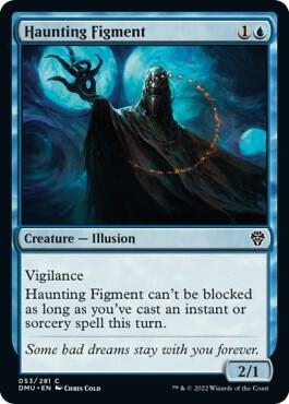 Haunting Figment 53 card from Dominaria United
