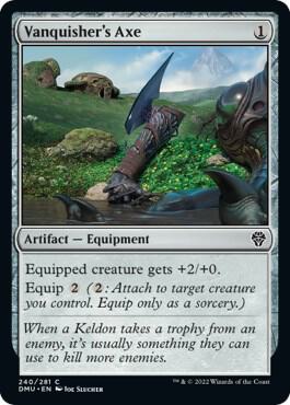 Vanquisher's Axe 240 card from Dominaria United