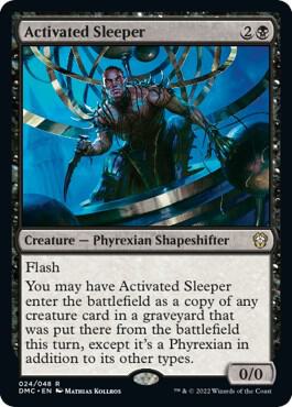 Activated Sleeper 24 card from Commander: Dominaria United