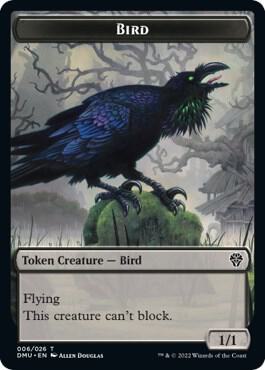 Bird Token 6 card from Dominaria United