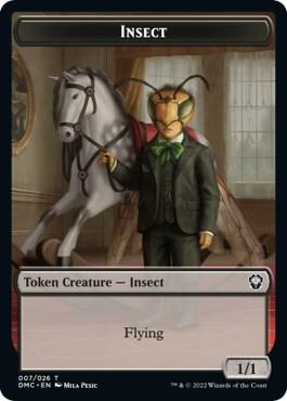 Insect Token 7 card from Commander: Dominaria United