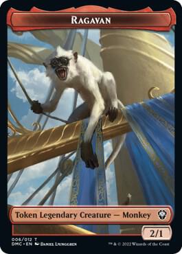 Ragavan // Treasure Double-Sided Token 6 // 24 card from Commander: Dominaria United