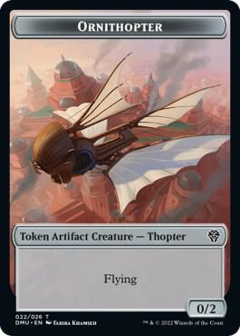 Ornithopter Token 22 card from Dominaria United