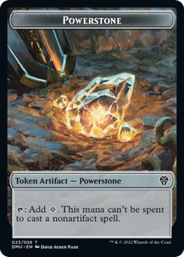 Powerstone Token 23 card from Dominaria United