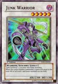 Junk Warrior (UR) 5DS1-EN041 card from 5D's 2008 Starter Deck