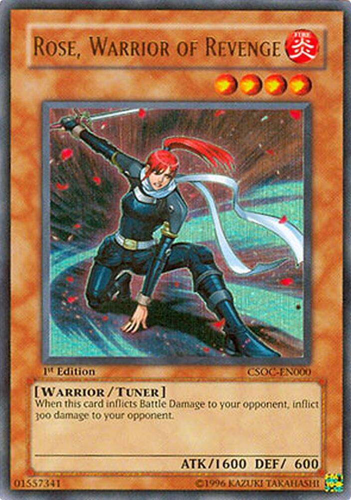 Rose, Warrior of Revenge CSOC-EN000 card from Crossroads of Chaos