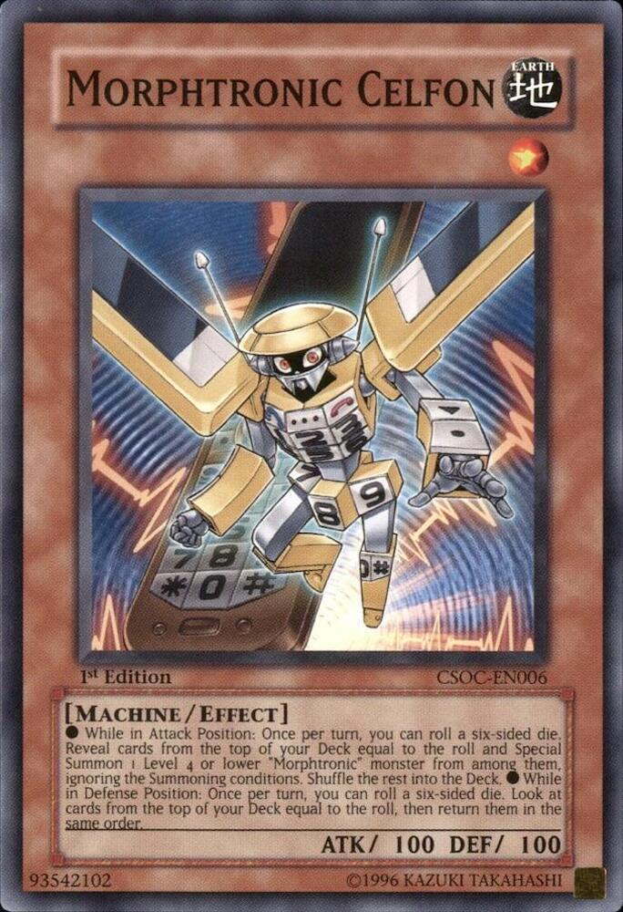 Morphtronic Celfon CSOC-EN006 card from Crossroads of Chaos